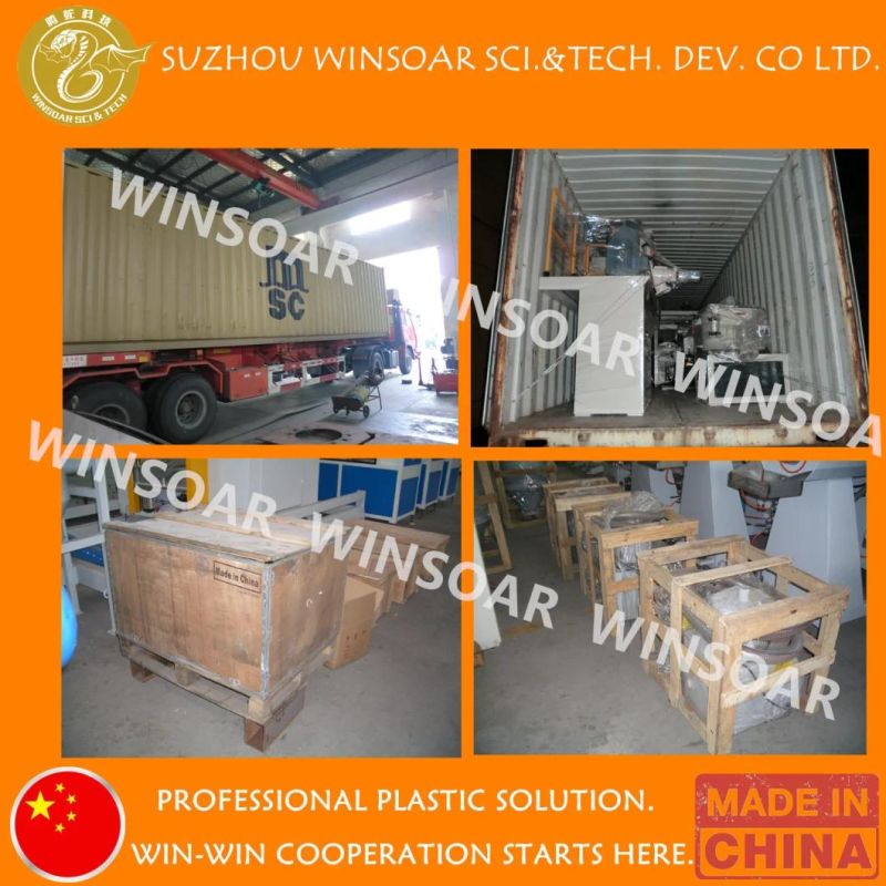 PVC UPVC CPVC Pipe Profile Granule Parallel Twin Screw Extruder Machine Price