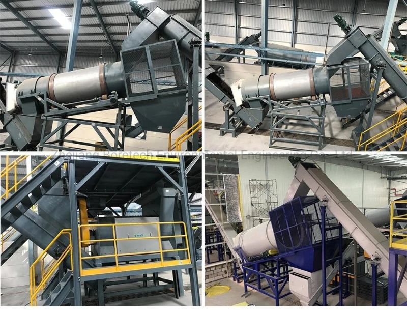 PVC Label Scrapping Machine High Speed with CE for Waste Plastics Recycling Line