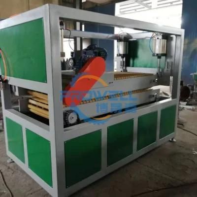 PVC 600mm Width Wall Panel Ceiling Hauling Machine/Plastic Board Profiles Rubber ...