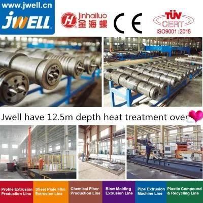 Jwell - Parallel Twin Screw and Barrel for Recycling Agricultural Making Extrusion Plastic ...