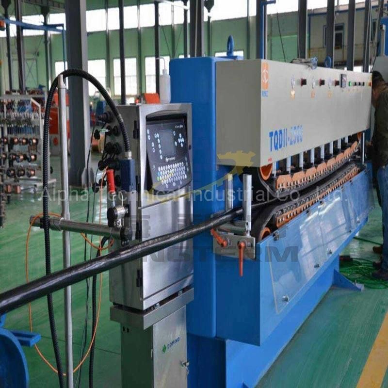 PE Fiber Cable Extrusion Sheathing Line for Optical Fiber Butterfly Cables Production^