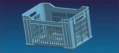 580 Injection Molding Machinery Make Crate Mould for Plastic Injection Parts of Injection