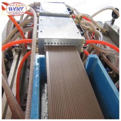 200kg/H WPC Extruder for Wood Plastic Decking Board of Two Layers