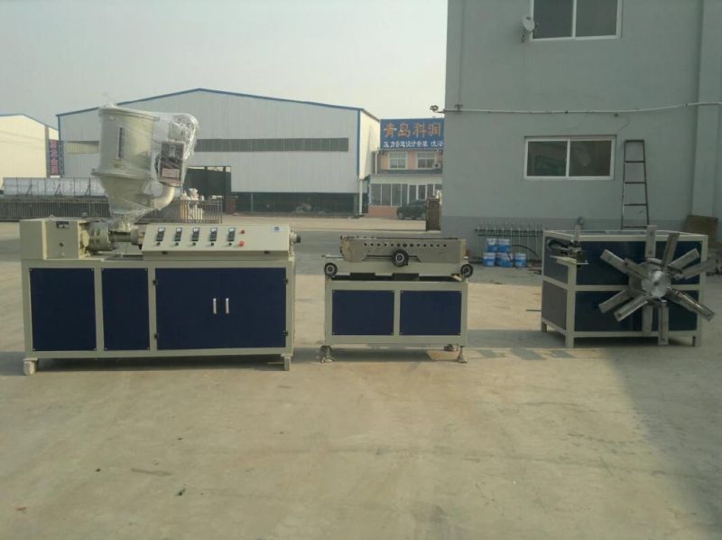PVC Plastic Corrugated Pipe Equipment Plant