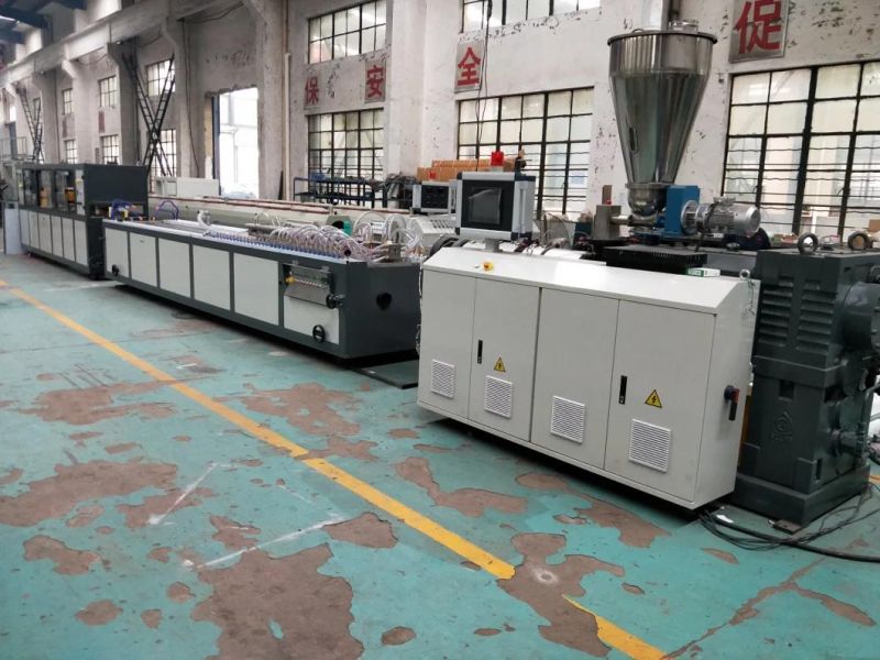 Wood Plastic Composite Profile WPC Decking Profile Extrusion Machine