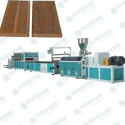 Outside Outdoor Exterior PP PE Wood Plastic Composite Machine