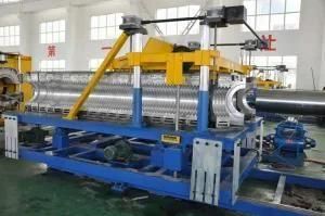 SBG500 UPVC Double Wall Corrugated Pipe Production Line