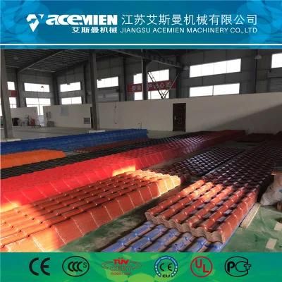 PVC Roof Tiles Machine Synthetic Resin Roof Tile Machine Plastic Roof Tiles Machine