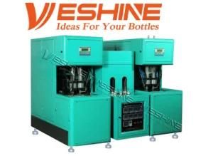 2 Cavity Semi Automatic Bottle Blowing Moulding Machine