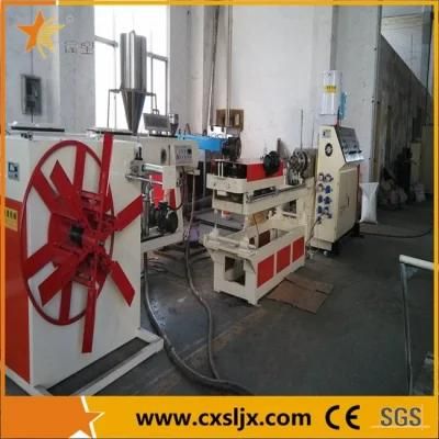 PE PP Single Wall Corrugated Pipe Extrusion Line