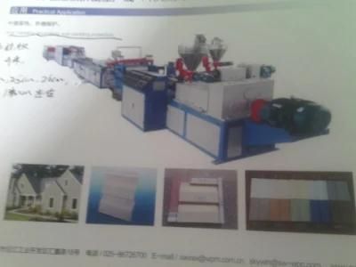 (PVC-CaCO3) Exterior Wall Cladding Extrusion Production Line