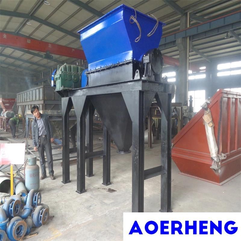 High Efficiency Double Shaft Waste Shredder for Domestic Waste