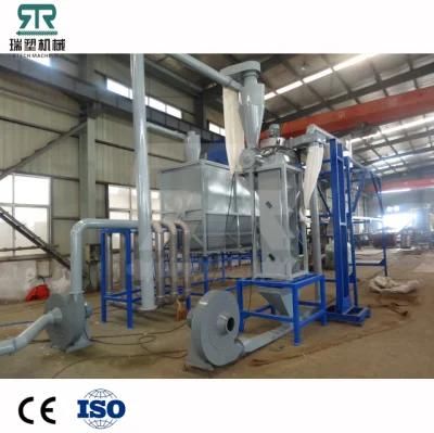 Recycling of Plastic Pet Dirty and Oil Bottle Grinding Washing Machine with Trommel