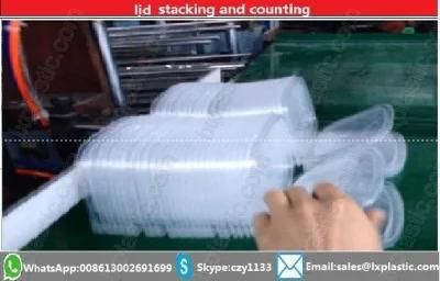 Lid Thermoforming Machine for Making Cover Without Lip 2-2