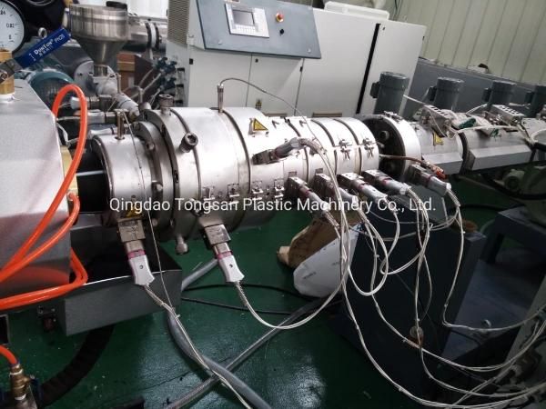 16-315mm Plastic PE Pipe Extrusion Machine for Making Water Pipe