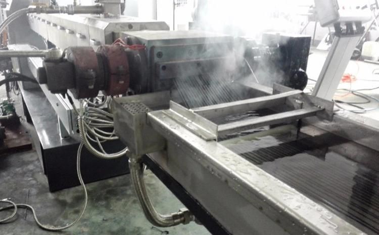Nanjing Twin Screw Extruder Machine Plastic Waste Granule Making Machine
