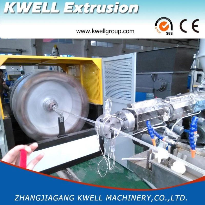PVC Transparent Clear Braided Water Hose Tubing Extruder Making Machine