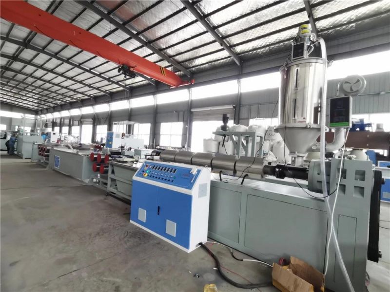 Pet Filament/Monofilament/Bristle Drawing Extrusion Machine for Plastic Christmas Tree Pine Needles