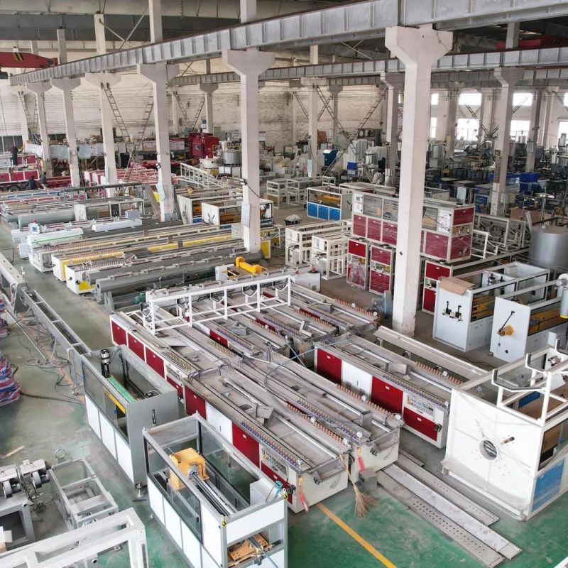 UPVC CPVC WPC PVC Tube Pipe Making Line Plastic Extrusion Machine