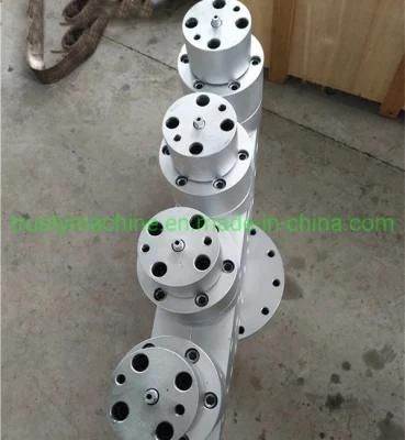 20mm 25mm PVC Plastic Pipe Extrusion Line Four Pipe Mould Cavities Design Twin Screw ...