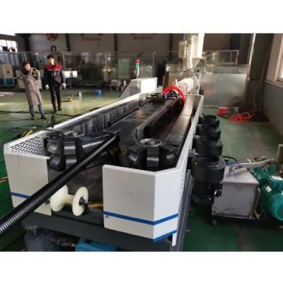 PP PE Plastic Electric Wiring Corrugated Pipe Making Machine Plant/Plastic Pipe for ...