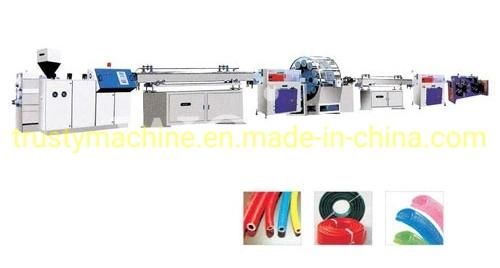 PVC Fiber Reinforced Soft Pipe Extrusion Line Machine/PVC Hose Extruder Machine/Plastic Pipe Machine