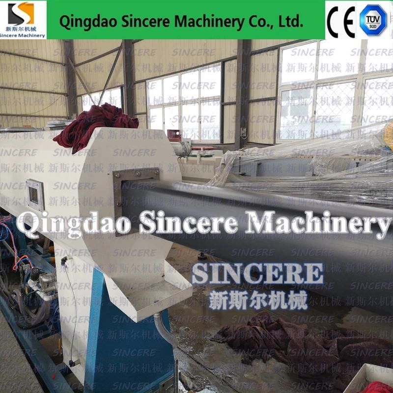 HDPE Double/Hollow Wall Spiral Wound Sewage Pipe Manufacturing Extruder