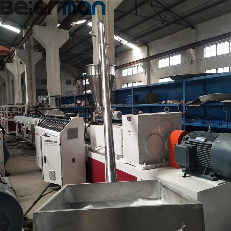 Two Outlets 50-110mm PVC Pipe Production Line with Sjsz80/156 Extruder for 50 63 75 90 110 Tube Making