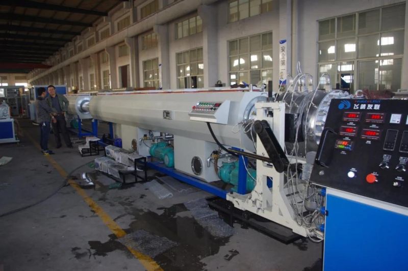 PVC Pipe Extrusion Manufacture Extrusion Production Line with Belling Machine