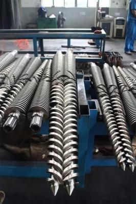 High Speed Dual Screw Barrel for EVA Reraw Granulator