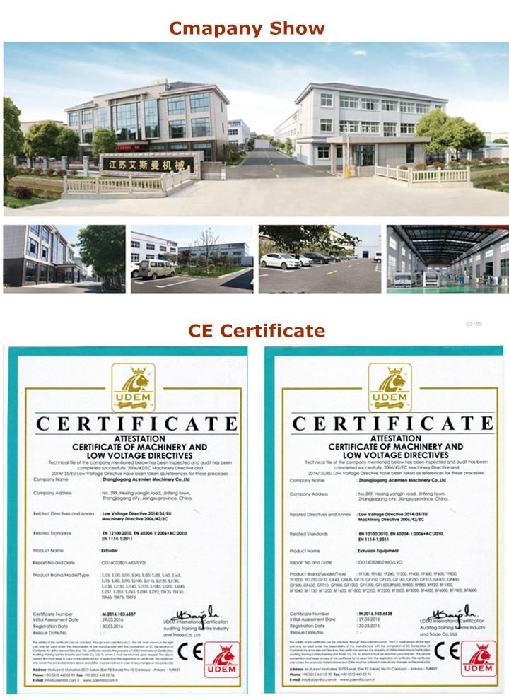 Waterproof Weatherproof Soundproof Chemical Resistance Plastic Tile Sheets Machine / PVC Tile Extruder
