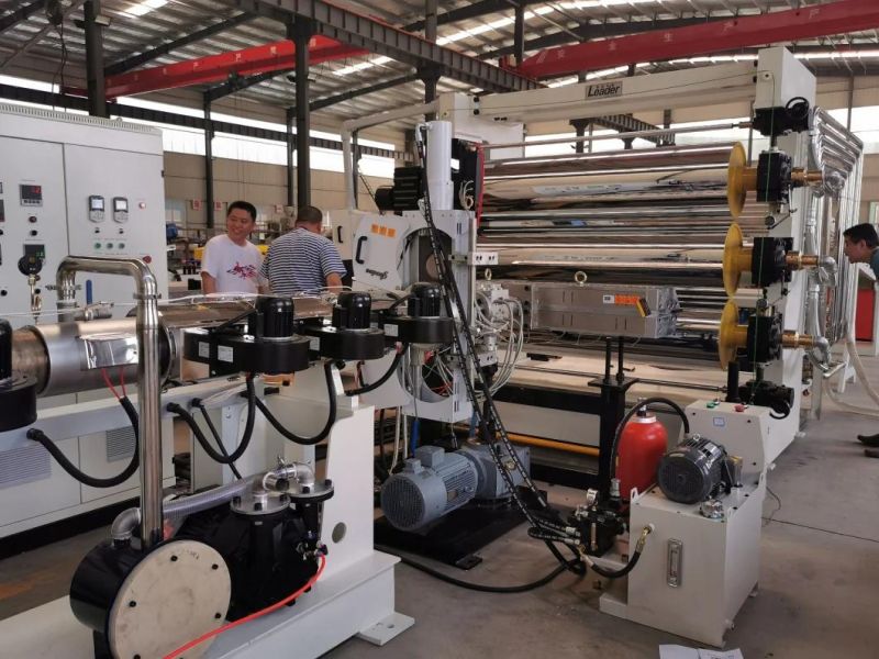 HDPE Geomembrane Sheet Making Line Machine (width 850-1350mm&thickness 0.3-4mm)