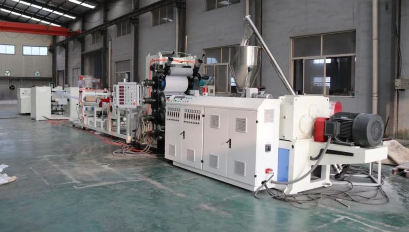 400mm PVC Edge Band Sheet Production Line /High Intensity Different Color PVC Edge Banging Sheet Making Machine