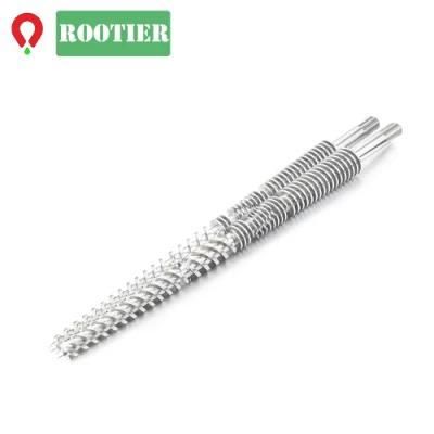 110/220 Flooring High Output Twin Conical Screw Barrel