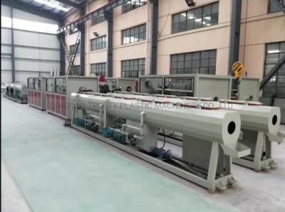 Max 315mm Plastic PVC / UPVC Water Pipe Making Machine Extrusion Line Price