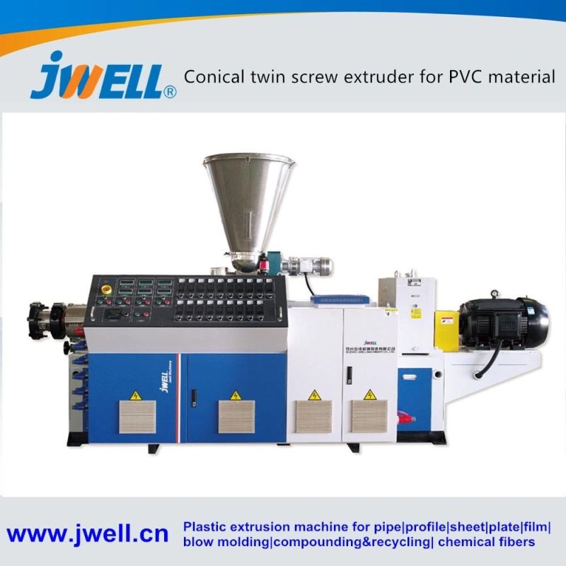 Jwell Conical Twin Screw Extruder