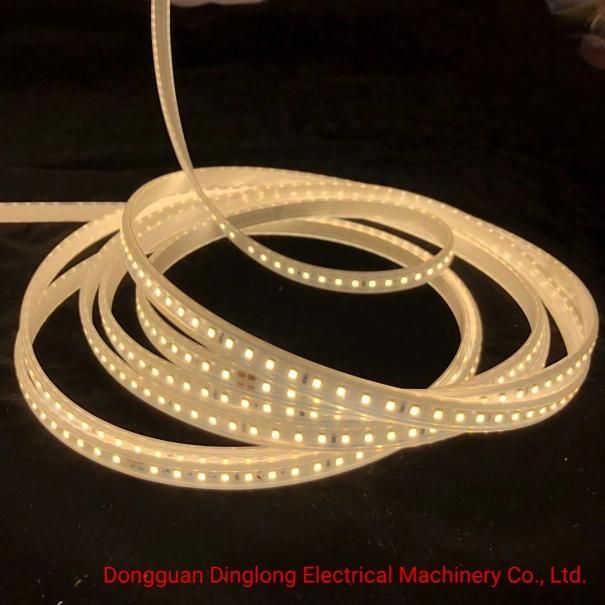 Flexible Two-Color Silicone LED Light Strip Extruder