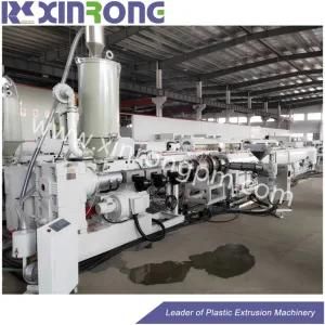 Plastic PE Series Pipe Gas Supply Extruder Machine Line