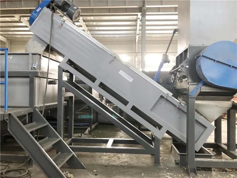 Waste plastic film/bag recycling production line