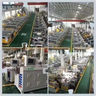 PE PP PVC Corrugated Pipe Extrusion Equipment Making Machine Production Line