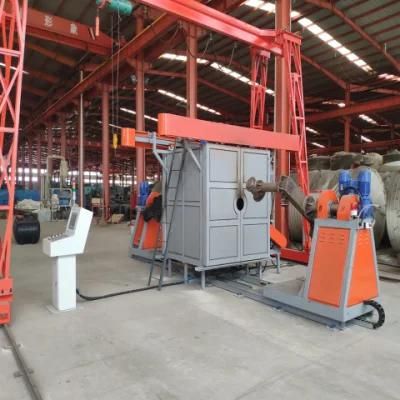 2 Arms Rotomolding Machine for Make Plastic Rotational Molding Parts