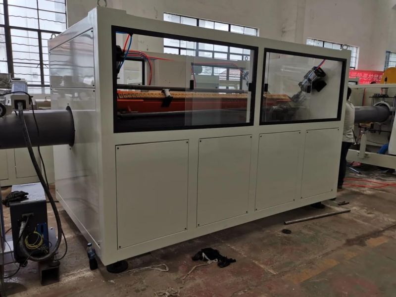 110-315mm Sjsz-80/156 Conical Twin Screw PVC/UPVC Pipe Extrusion Line for Sale in Stock