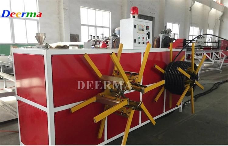 PE Water Pipe Making Machine / PE Gas Pipe Production Line