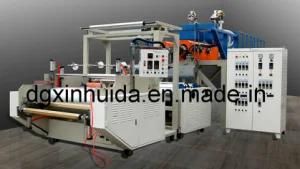 Automatic rewinder co-extrusion stretch film making machine