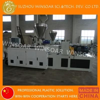 Plastic Extruder Double Twin Screw Extruder PVC Water Pipe Making Machines