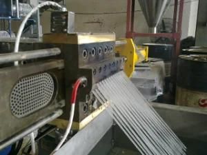 Plastic Color Masterbatch Twin Screw Pelletizing Extruder