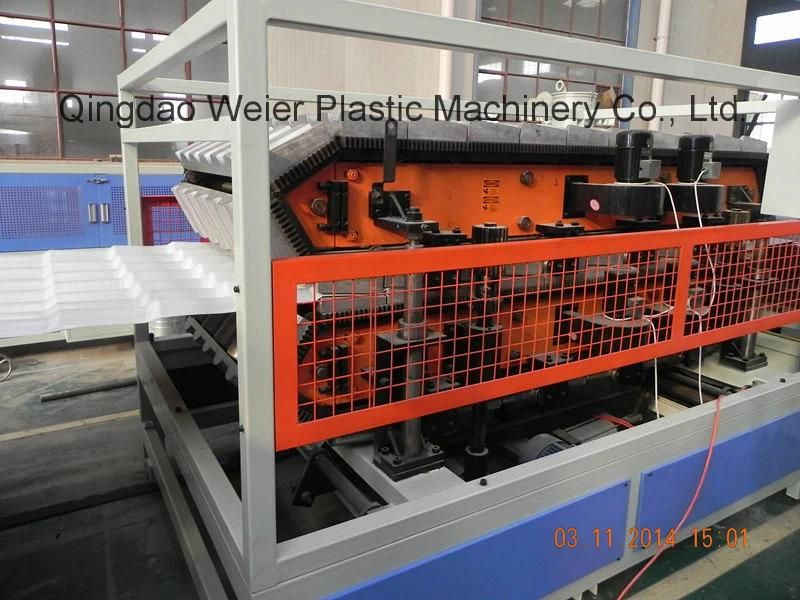 PVC Glazed Wave Roof Production Line Extrusion Line
