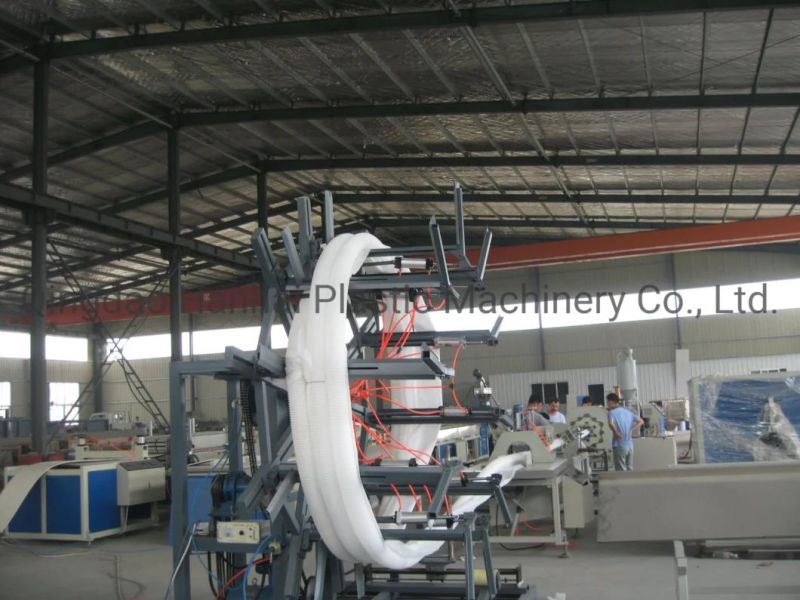 PE/PPE Plastic Corrugated Pipe Machine Plant