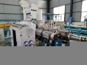 High Strength HDPE Double Wall Corrugated Pipe Extrusion Line