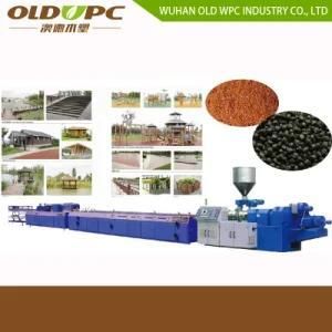 PP/PE WPC Profile Making Extrusion Machine Extrusion Machinery Plastic Extruder